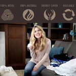 Silver Forest Solid Laundry Dryer Balls Organic Cotton Unisex