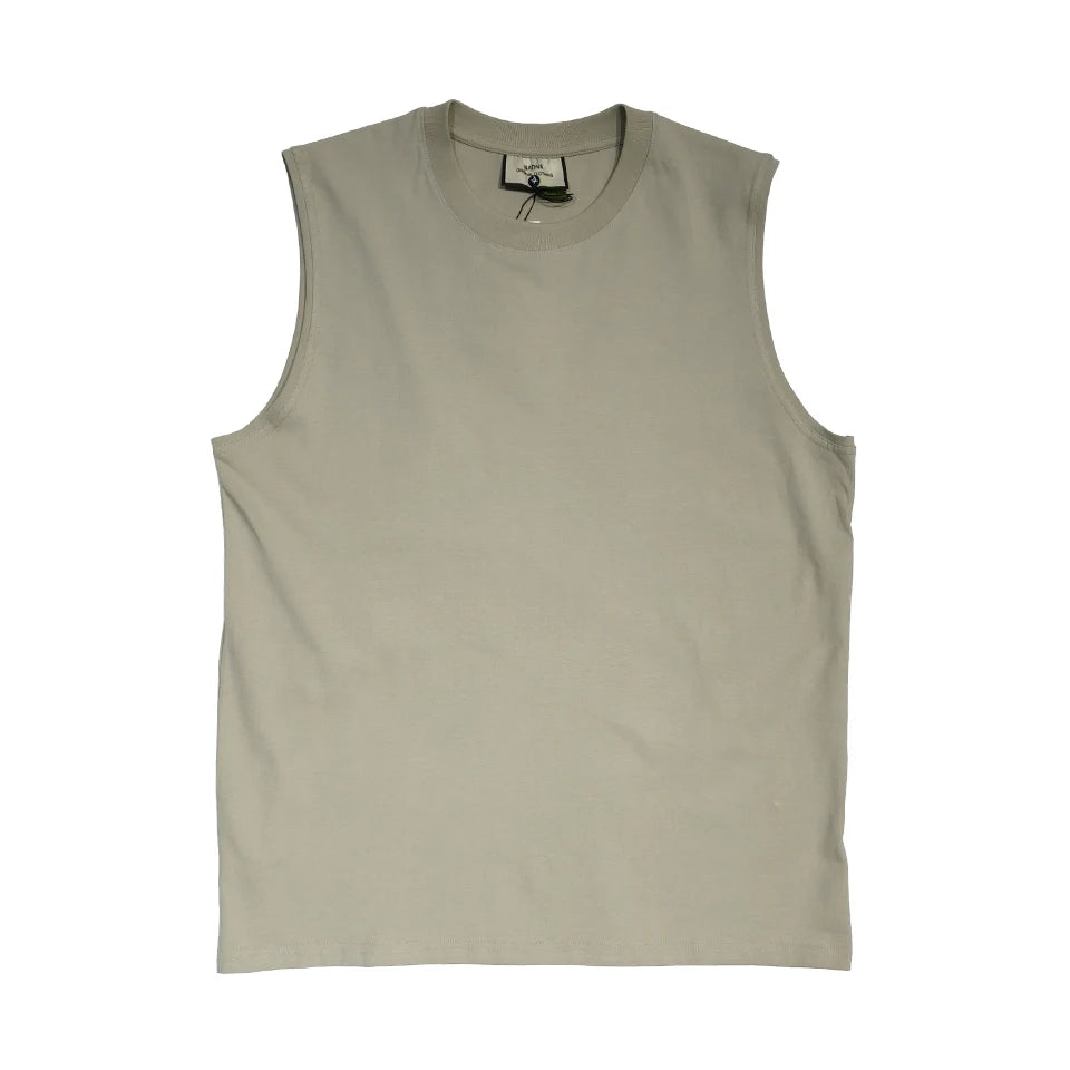 Azure Mist Gentle Cotton Mens Tank Top
