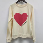 Earthy Maple Loose Womens Sweatshirts Cotton