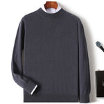 Sandstone Drift 100% Cashmere Mens Sweater