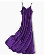 Ocean Palette 100% Mulberry Silk Womens Dress