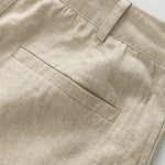 Sunset Emerald Floral Yoga Cotton Womens Shorts