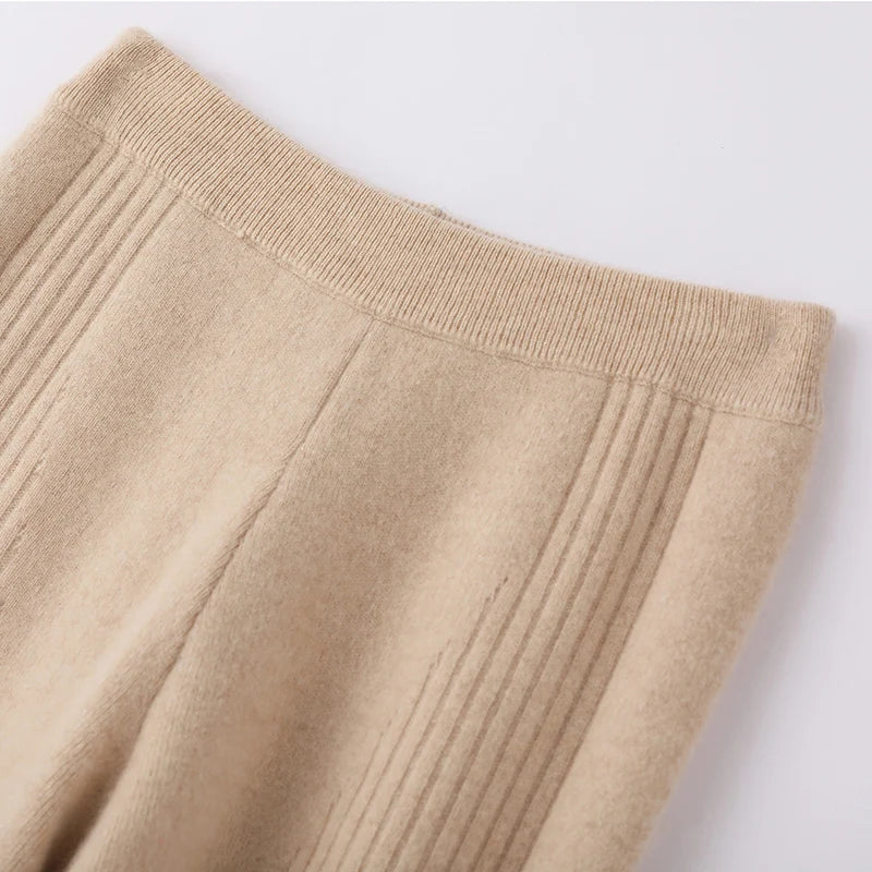 Golden Dune 100% Merino Wool Womens Leggings
