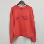 Sunset CoralCotton Womens Sweatshirt