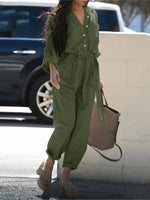 Misty Jade Womens Jumpsuit