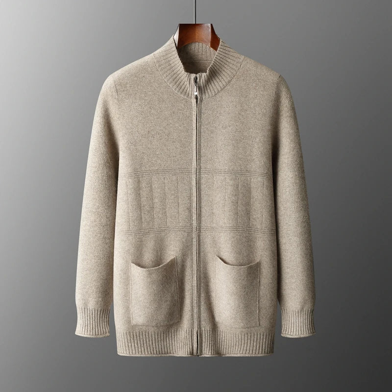 Misty Evergreen Mens Sweater