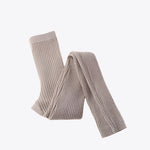 Cloudberry Mist Knit Wool Cashmere Womens Leggings