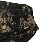 Golden Landscape 50MM Mulberry Silk Womens Skirt