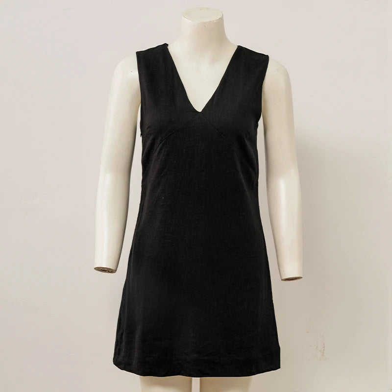 Sunrise Linen Womens Dress