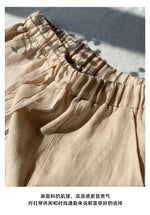 Mist Jade Linen Womens Pants