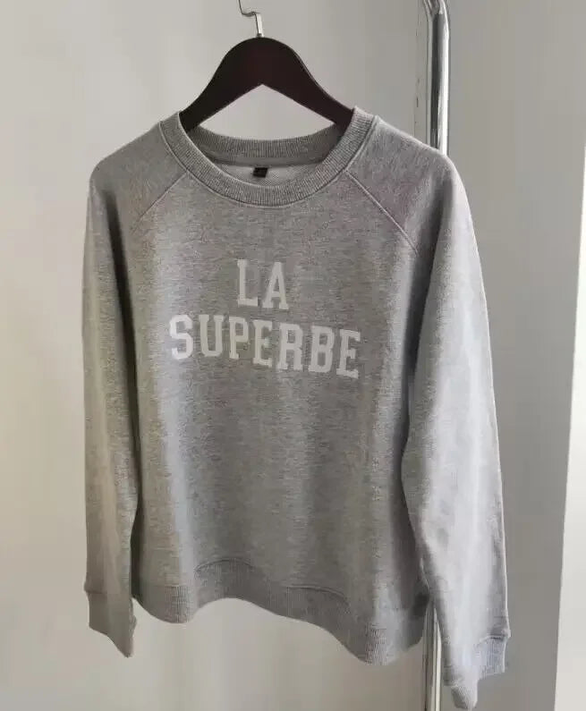 Earthy Maple Loose Womens Sweatshirts Cotton