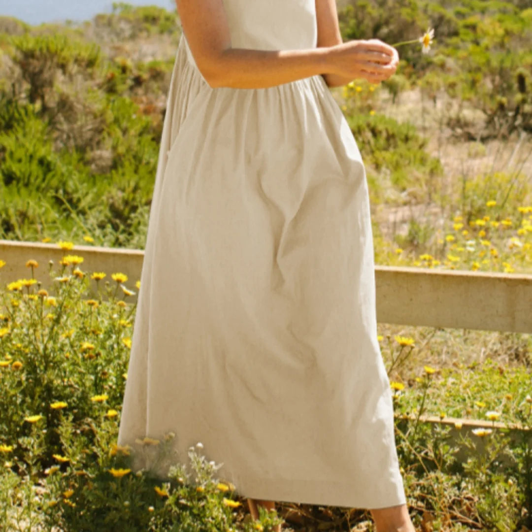 Green Breeze 100% Cotton Womens Beach Dress