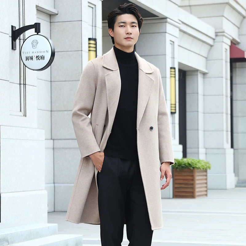 Spiced Coffee 100% Wool Mens Jacket