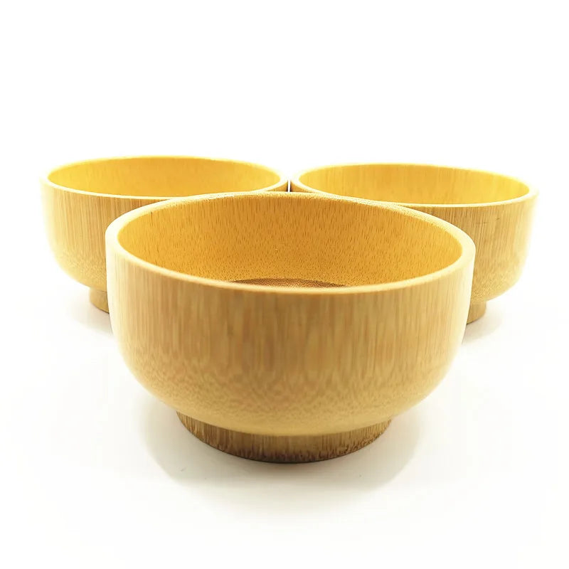 Healthy Eats 1Pcs Bamboo Soup Bowl