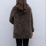 Winter GrainCashmere Wool Womens Coat