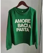 Sunset CoralCotton Womens Sweatshirt