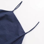 Sunset Gold Dress Cotton Linen Womens Dress