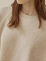 Oat Latte 100% Cotton Womens Sweatshirt