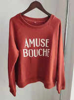 Sunset CoralCotton Womens Sweatshirt