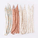 Moss Blossom Viscose Womens Lounge Nightgown