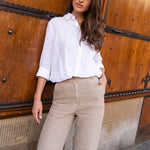 MapleSky Dots Yoga Cotton Womens Shirt