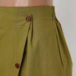 Sunlit Earth Cotton Linen Womens Skirt