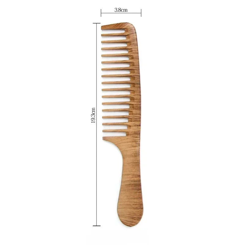 Celestial Slate Minimalist Organic Unisex Hair Comb