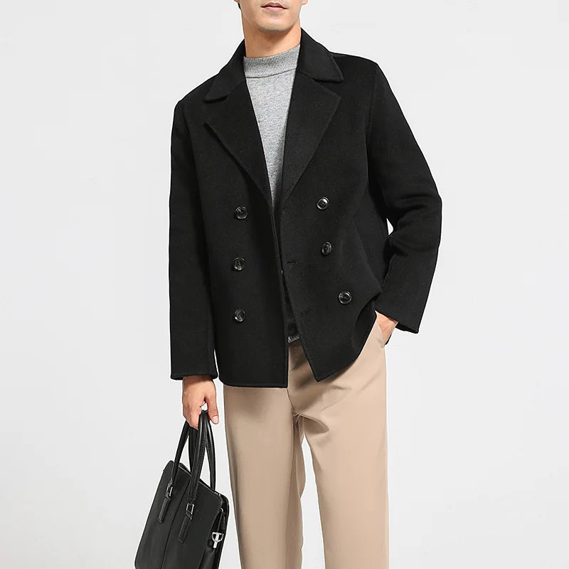 Golden Dawn 100% Wool Mens Smart Casual Coat