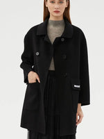 Cream Meadow Office 100% Wool Womens Coat