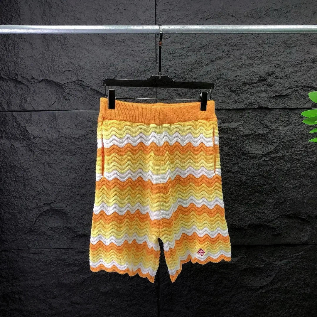 Summit Gold Stripes Lounge Cotton Mens Cardigan