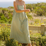 Green Breeze 100% Cotton Womens Beach Dress