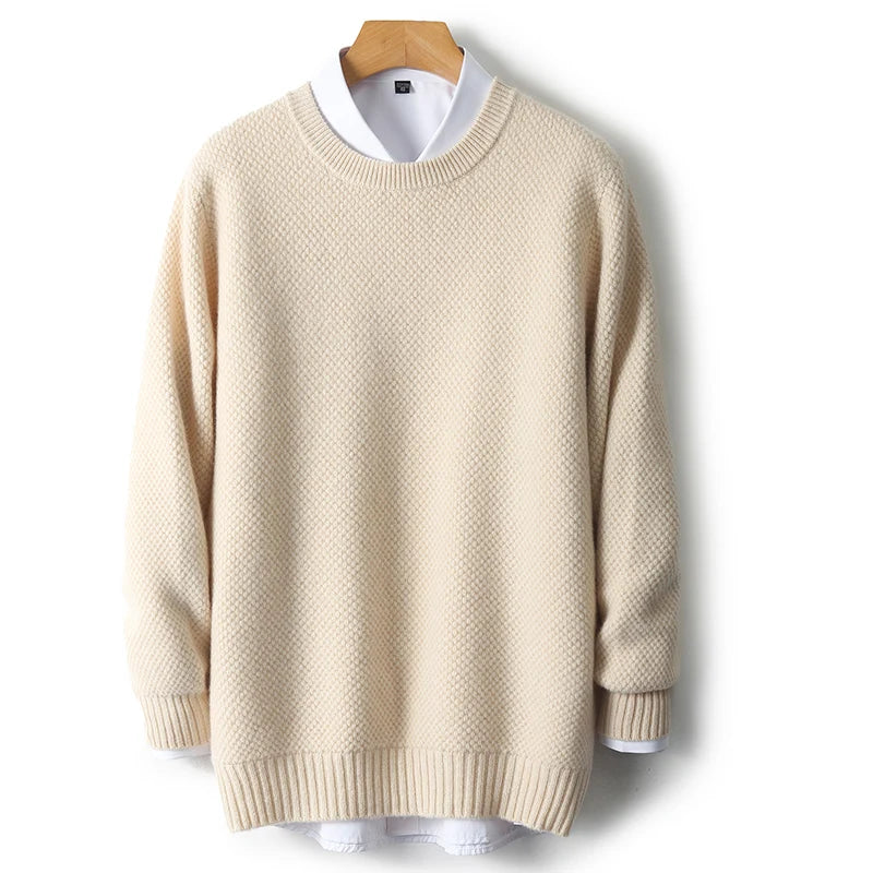 Dusk Pine Flax Men Sweater