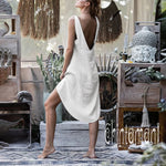 Summer Breeze Linen Viscose Womens Dress