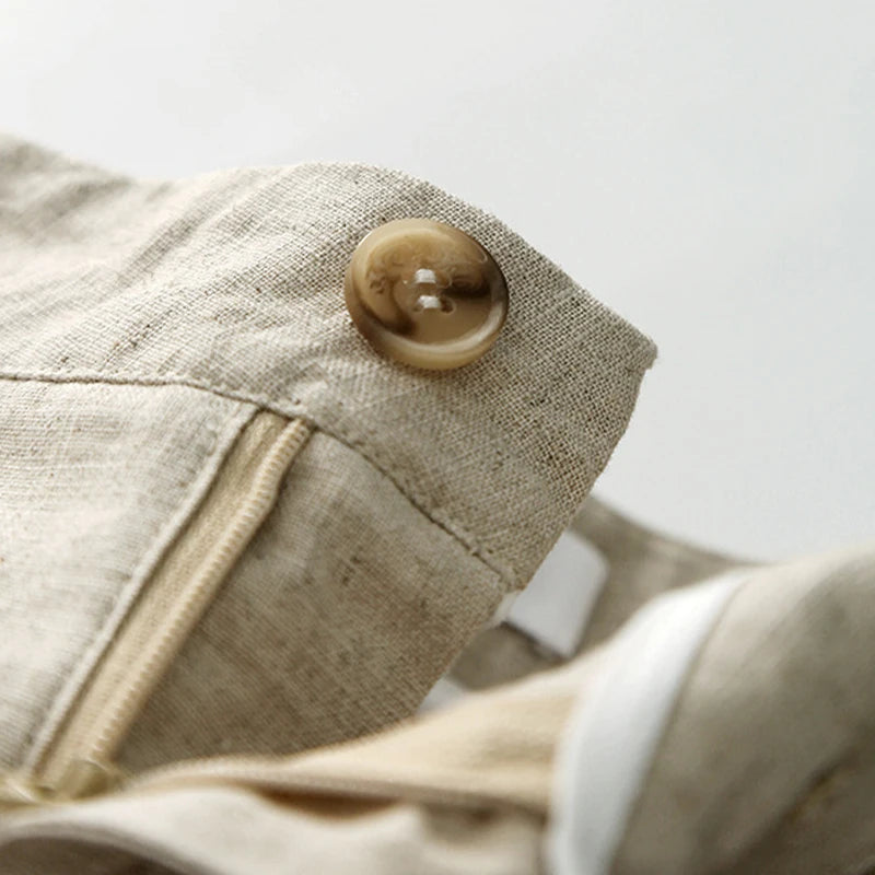 Sunset Emerald Floral Yoga Cotton Womens Shorts