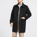 Autumn Gold Mens 100% Wool Overcoat