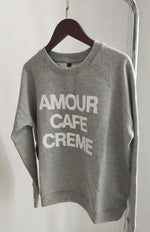 Sunset CoralCotton Womens Sweatshirt