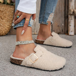 Warm Sand Cotton Mens Womens Slippers