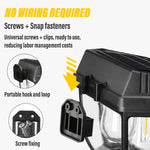 Energy Savers Decorative Wall LED Solar Powered Garden Lamp with Body Sensor