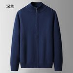 Moss Granite 100% Cotton Mens Cardigan