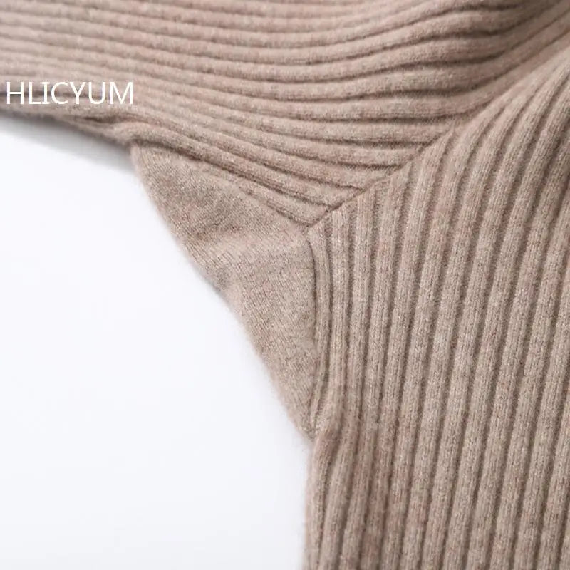 Cloudberry Mist Knit Wool Cashmere Womens Leggings