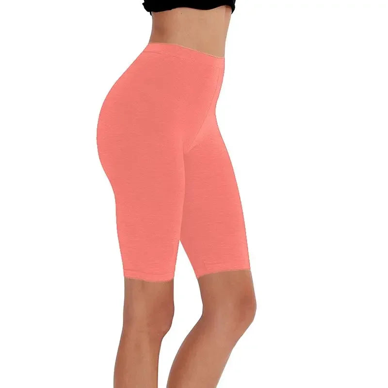 Green Grapes Activewear Knee Length Cotton Womens Leggings