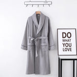 Mist Lavender 100% Cotton Womens Robe
