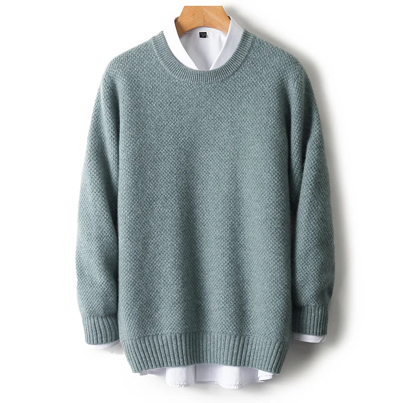 Dusk Pine Flax Men Sweater