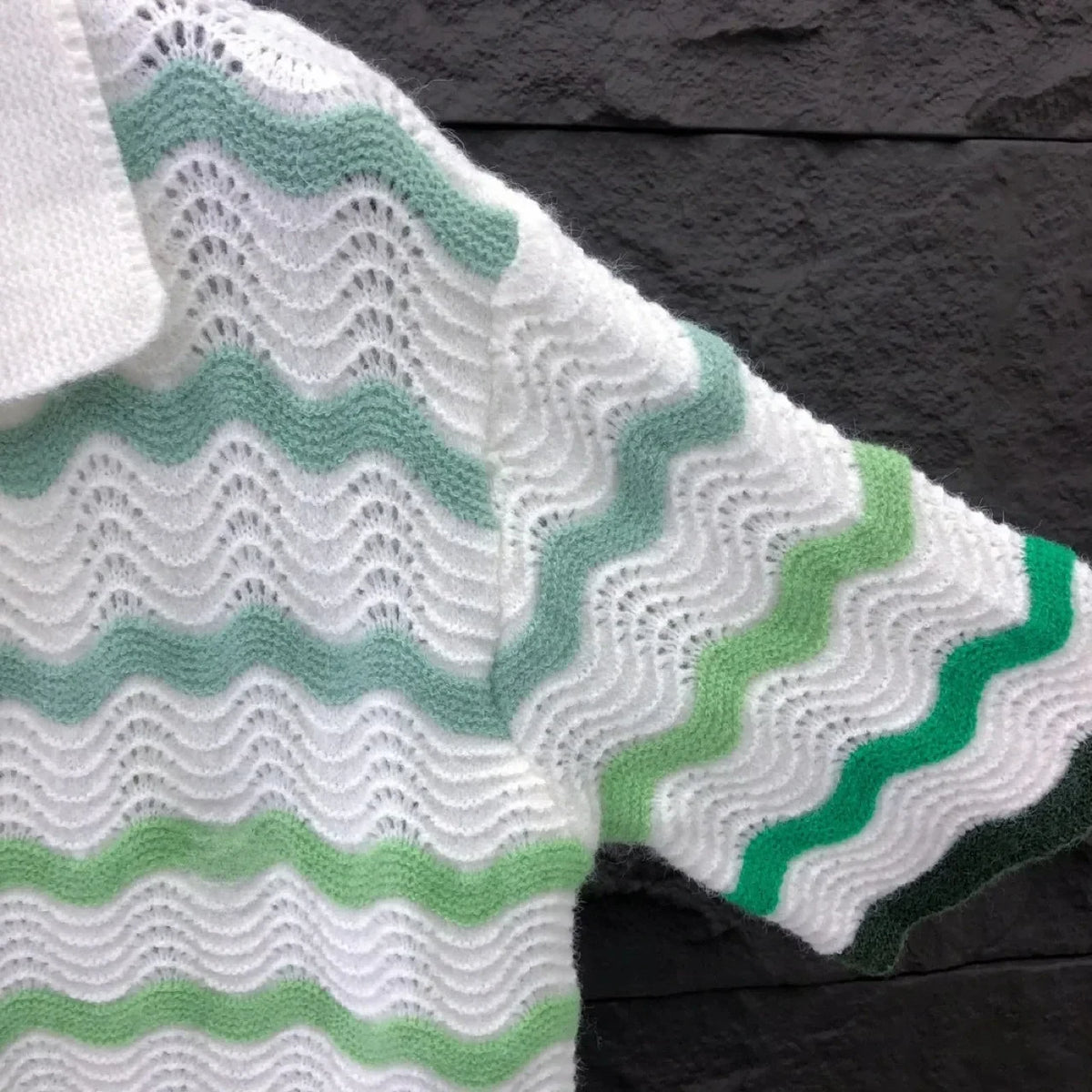 River Rapids 2Pcs Stripes Mens Sweater Set