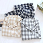 Mocha Frapp Stripes Cotton Mens Pajamas Set