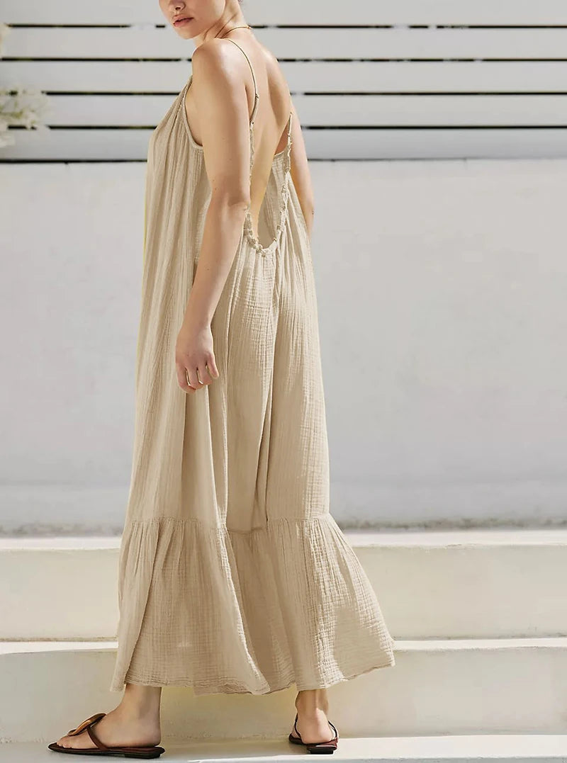 Lilac Meadow 100% Cotton Womens Dress