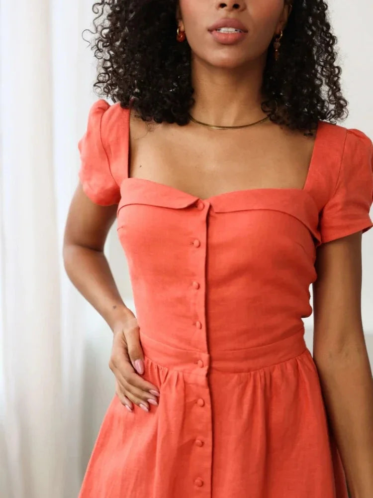 Meadow Mist Ocean Calm Womens Dress