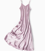 Ocean Palette 100% Mulberry Silk Womens Dress