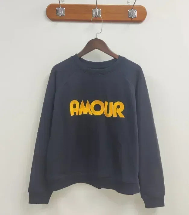 Sunset CoralCotton Womens Sweatshirt