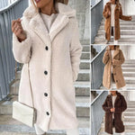 Golden Oak Solid Womens Coat Flannel